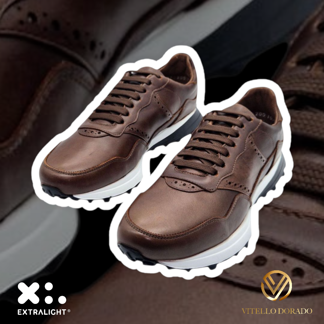 Sneakers Santino Cogñac - piel crazy