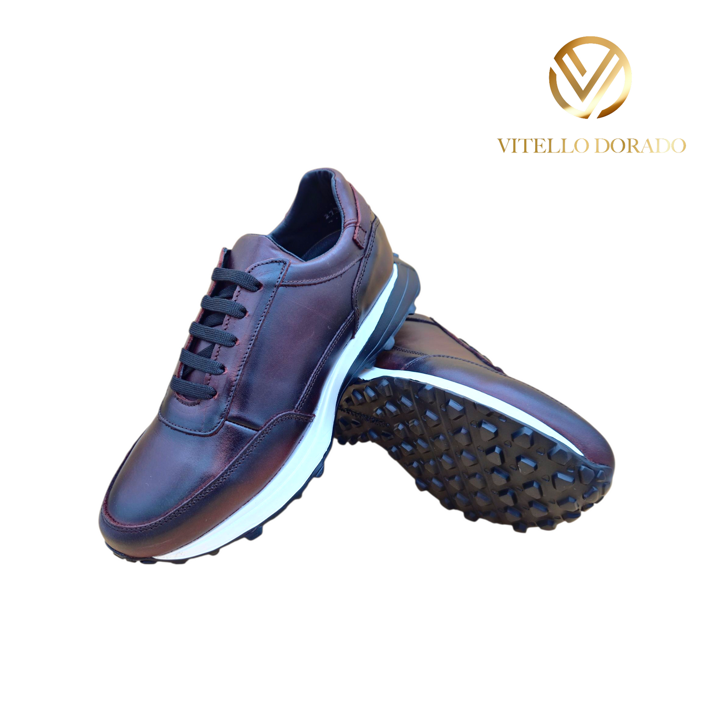 Sneakers Tiago Vino sombreado negro