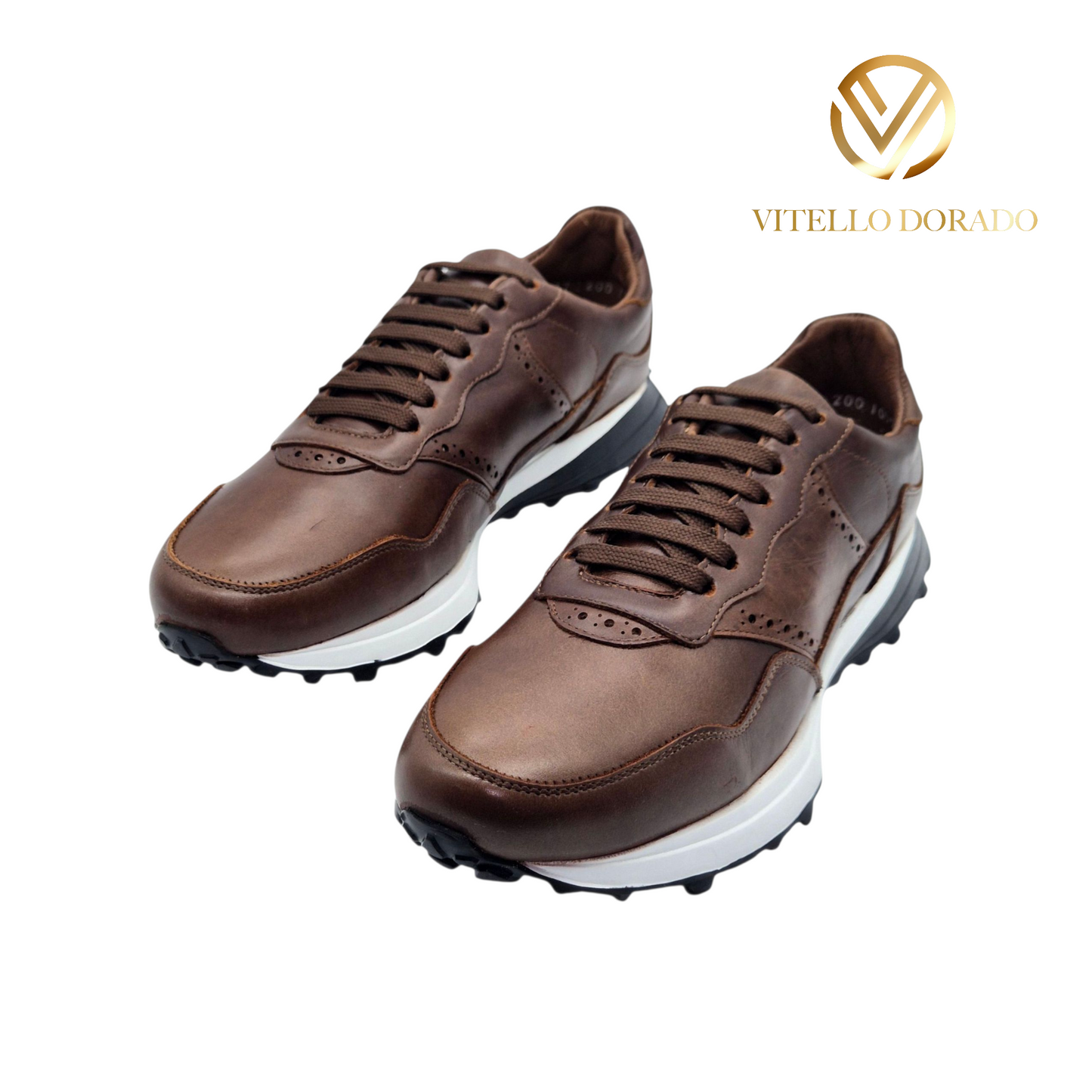 Sneakers Santino Cogñac - piel crazy