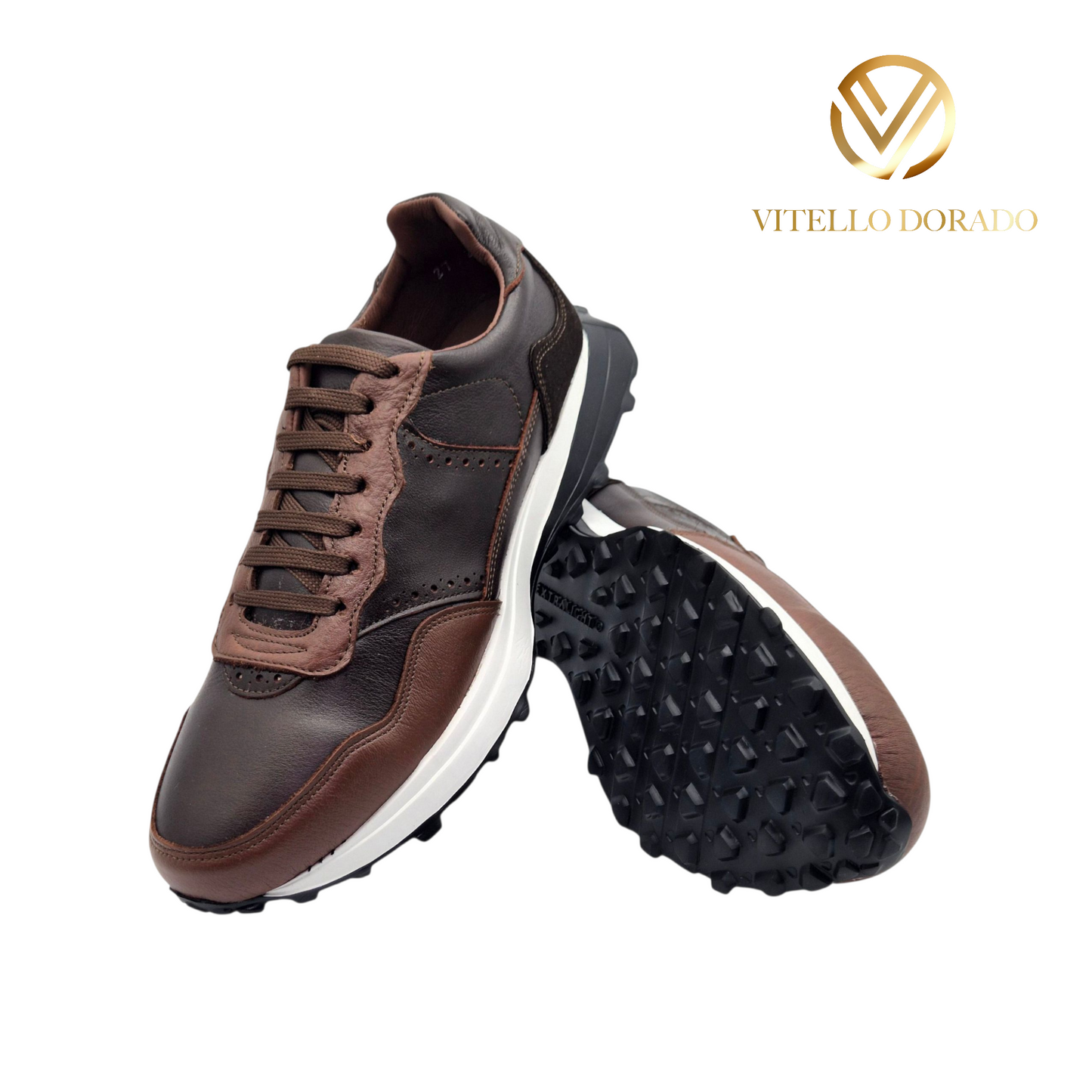 Sneakers Santino Café/Shedron