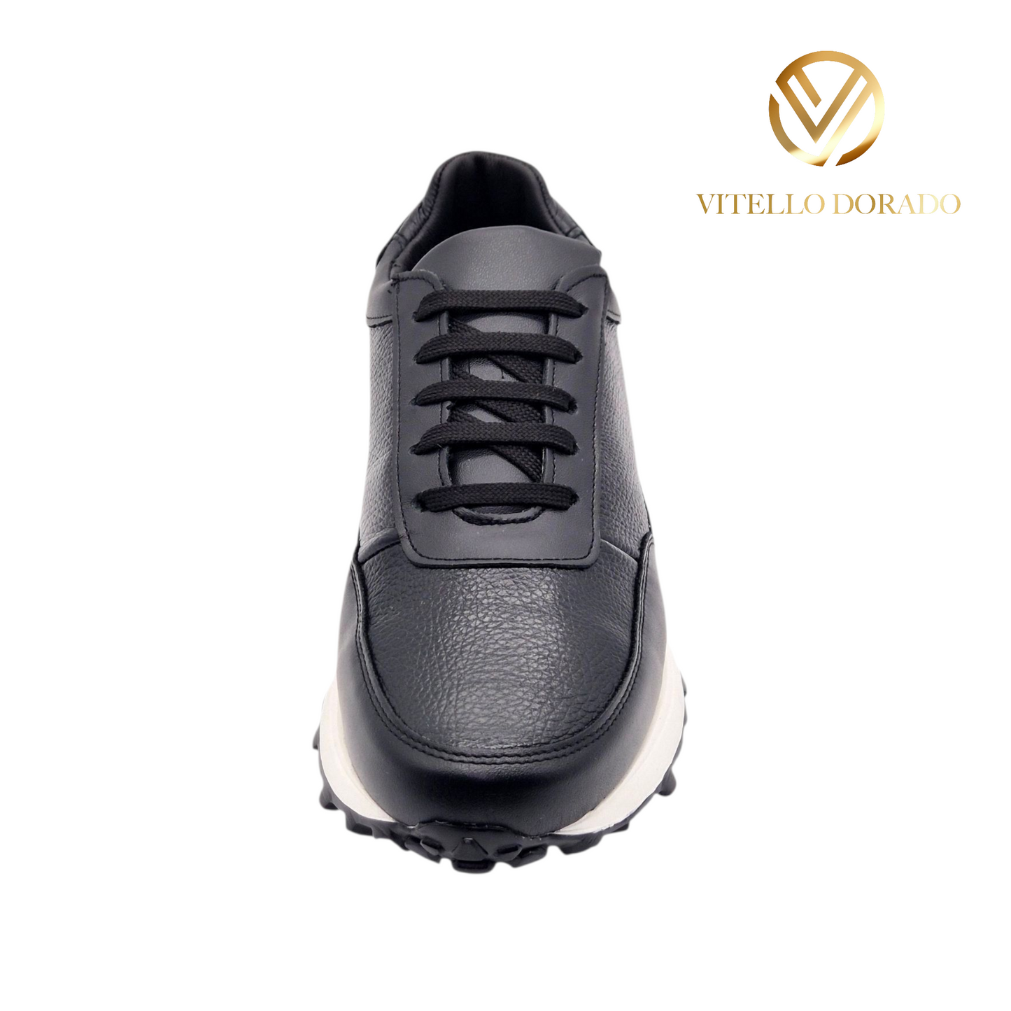 Sneakers Tiago Negro piel Venado