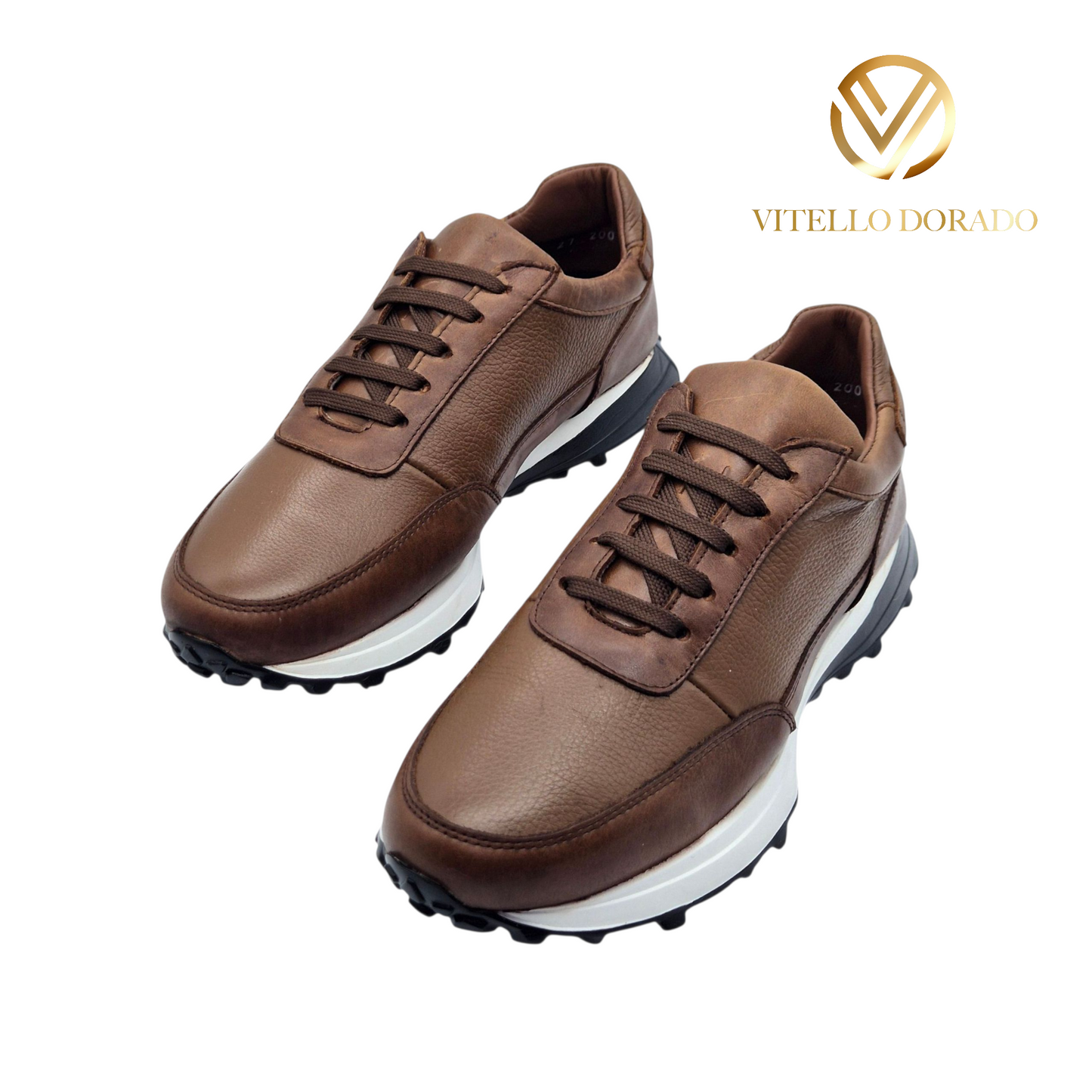 Sneakers Tiago Shedron piel venado