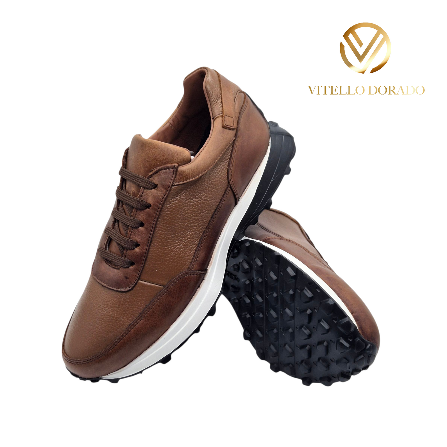 Sneakers Tiago Shedron piel venado