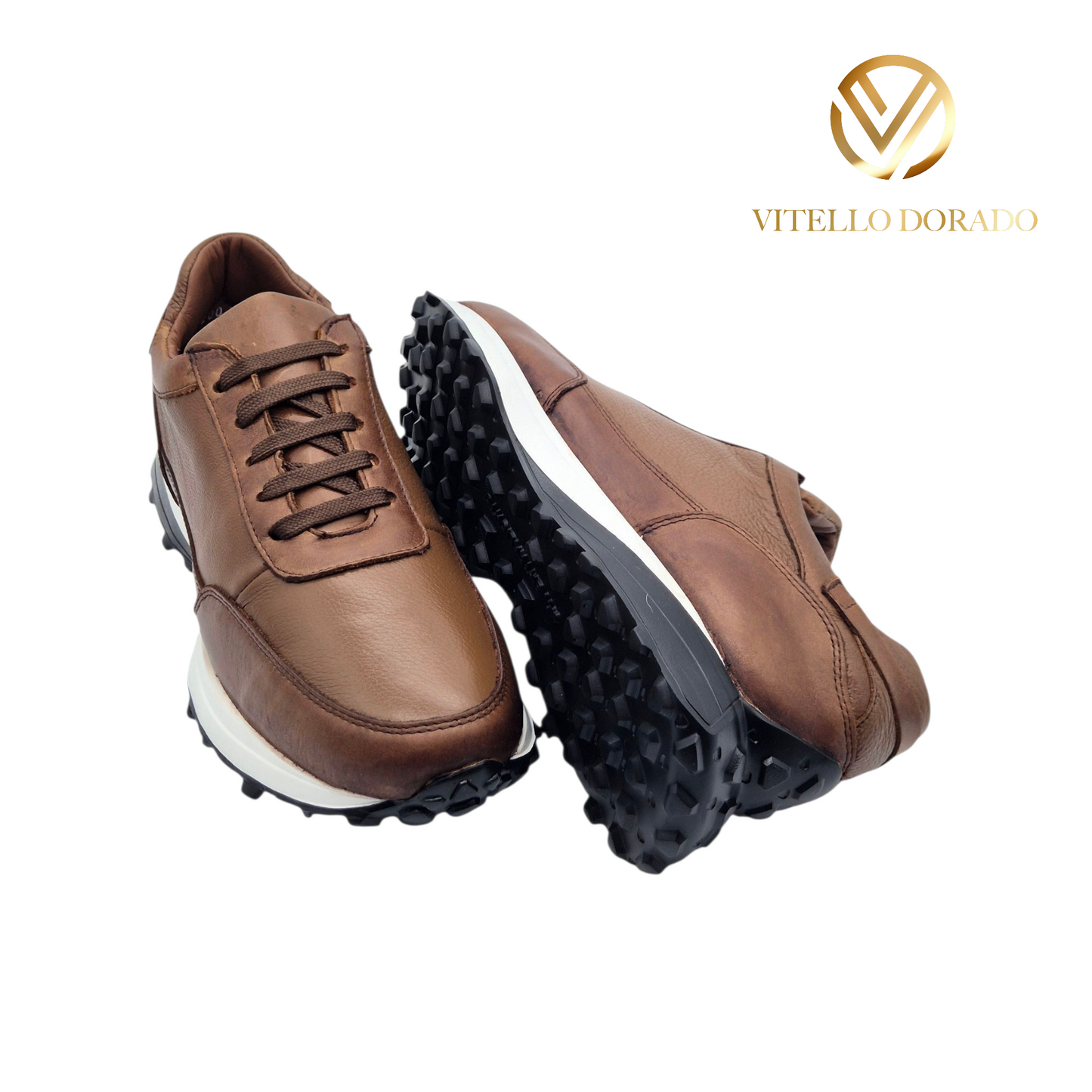 Sneakers Tiago Shedron piel venado