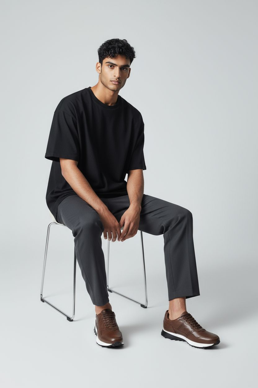 Sneakers Santino Cogñac - piel crazy