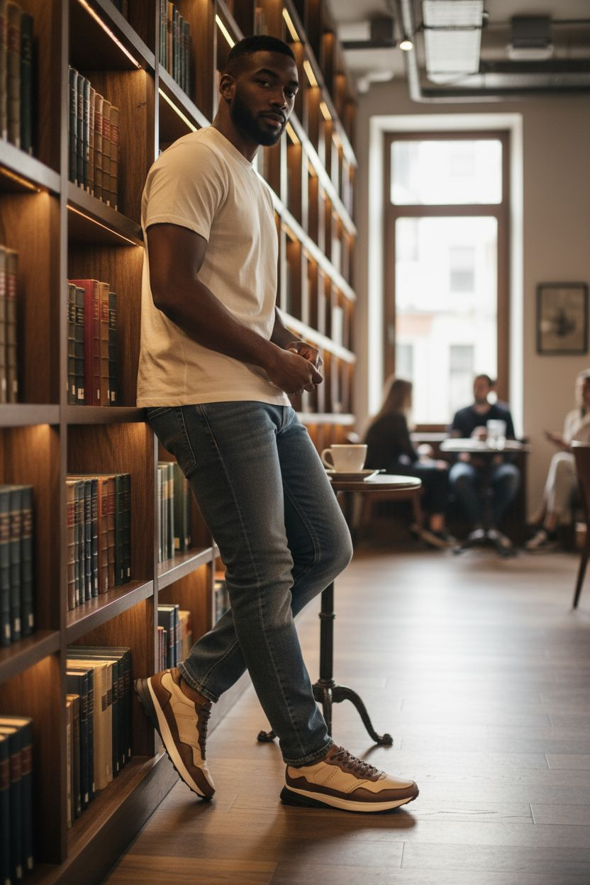 Sneakers Santino Shedron/Beige