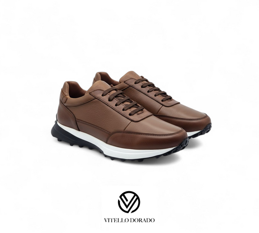 Sneakers Tiago Shedron piel venado
