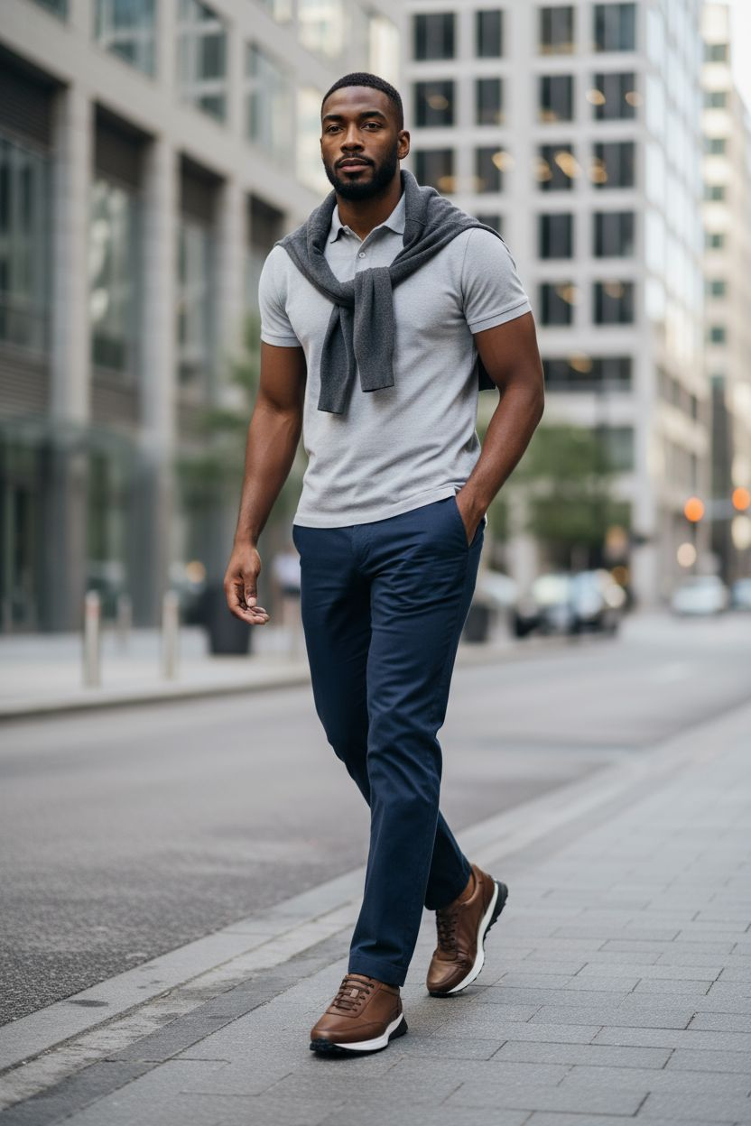 Sneakers Tiago Shedron piel venado