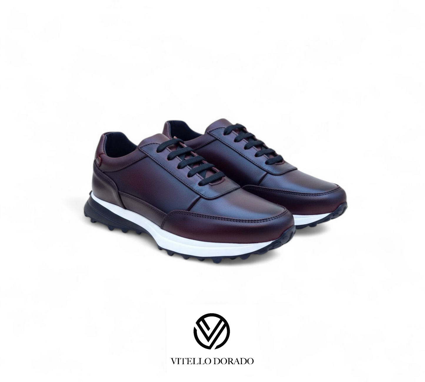 Sneakers Tiago Vino sombreado negro